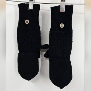 Pistil Black Mittens